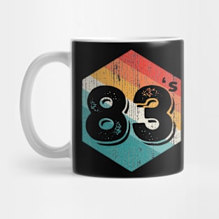 Vintage 1983 Retro Legendary, Birthday Mug